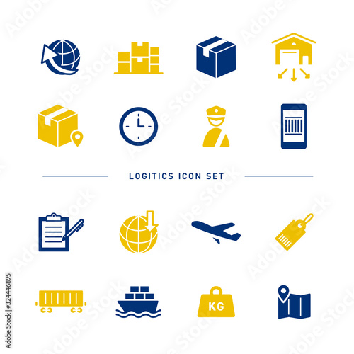 LOGISTICS ICON SET
