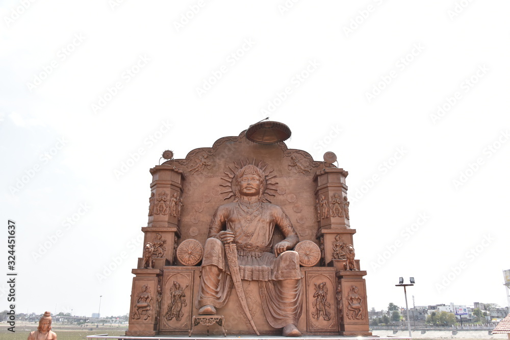 King Vikramaditya Statue, Ujjain, Madhya Pradesh, India