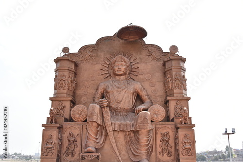 King Vikramaditya Statue, Ujjain, Madhya Pradesh, India photo