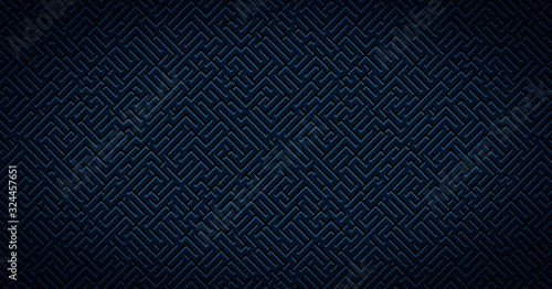Wallpaper Mural Abstract maze labyrinth illustration. Geometric background. Torontodigital.ca