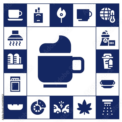 smoke icon set
