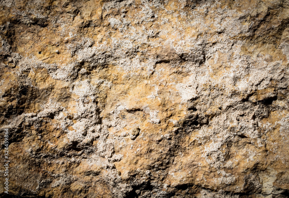 Stones on the rock as an abstract background