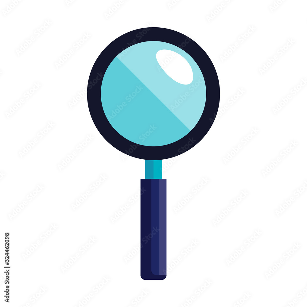 magnifying glass instrument isolated icon vector illustration design magnifying glass instrument isolated icon vector illustration design