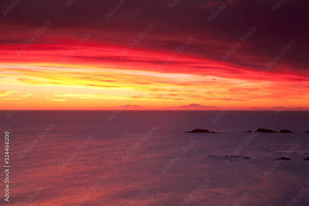 Fototapeta premium Ocean Sunset