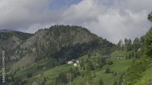 Ornella, Col di Lana, Dolomiten, Tal, Dorf, Bergdorf, Bergbauerndorf, Italien, Sella, Sellagruppe, Piz Boe, Gipel, Berge, Tal, Livinallongo del Col di Lana, Venetien, Alpen, Pordoi, Dolomitenkrieg, Fe photo