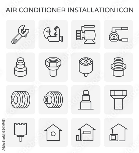 air conditioner icon