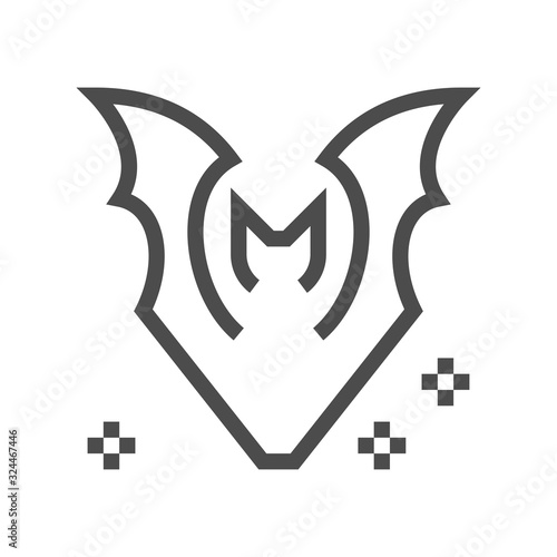 bat and virus icon