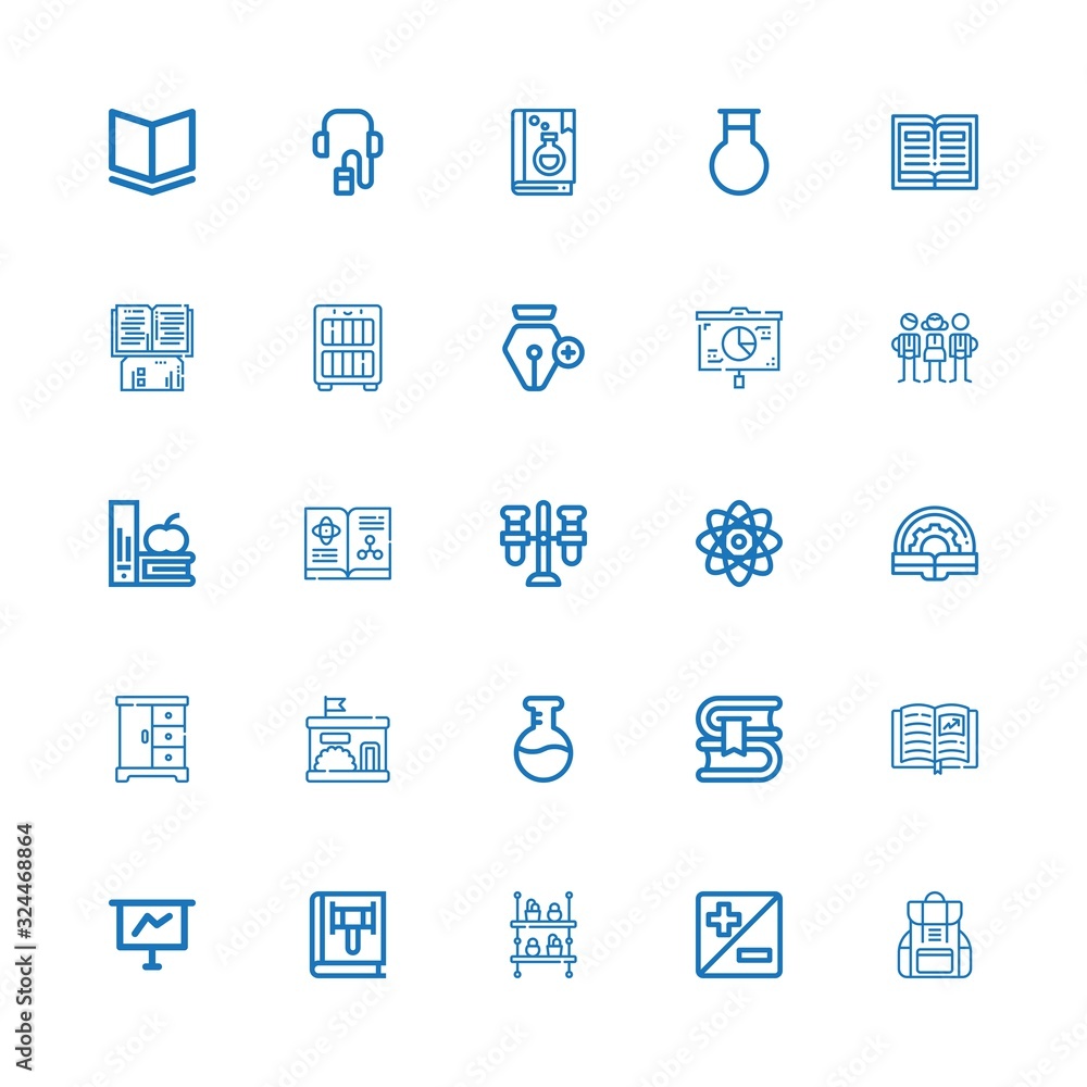 Editable 25 study icons for web and mobile Editable 25 study icons for web and mobile