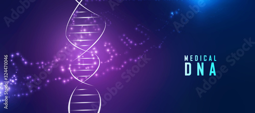 2d render of dna structure  abstract background
