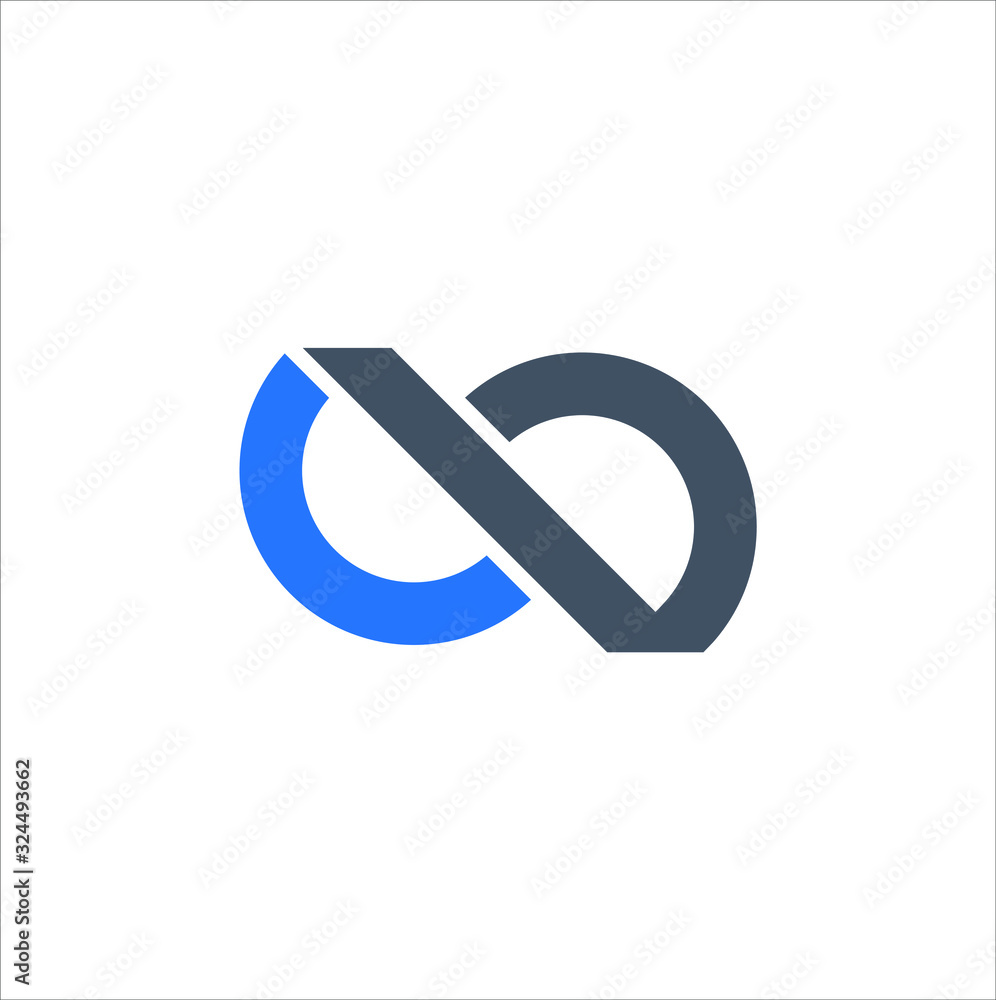 letter CB joint logo design vector technology illustration letter CB joint logo design vector technology illustration