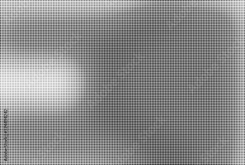 Wallpaper Mural Abstract halftone wave dotted background. Template of black dots on a white background. Chaotic monochrome texture Torontodigital.ca