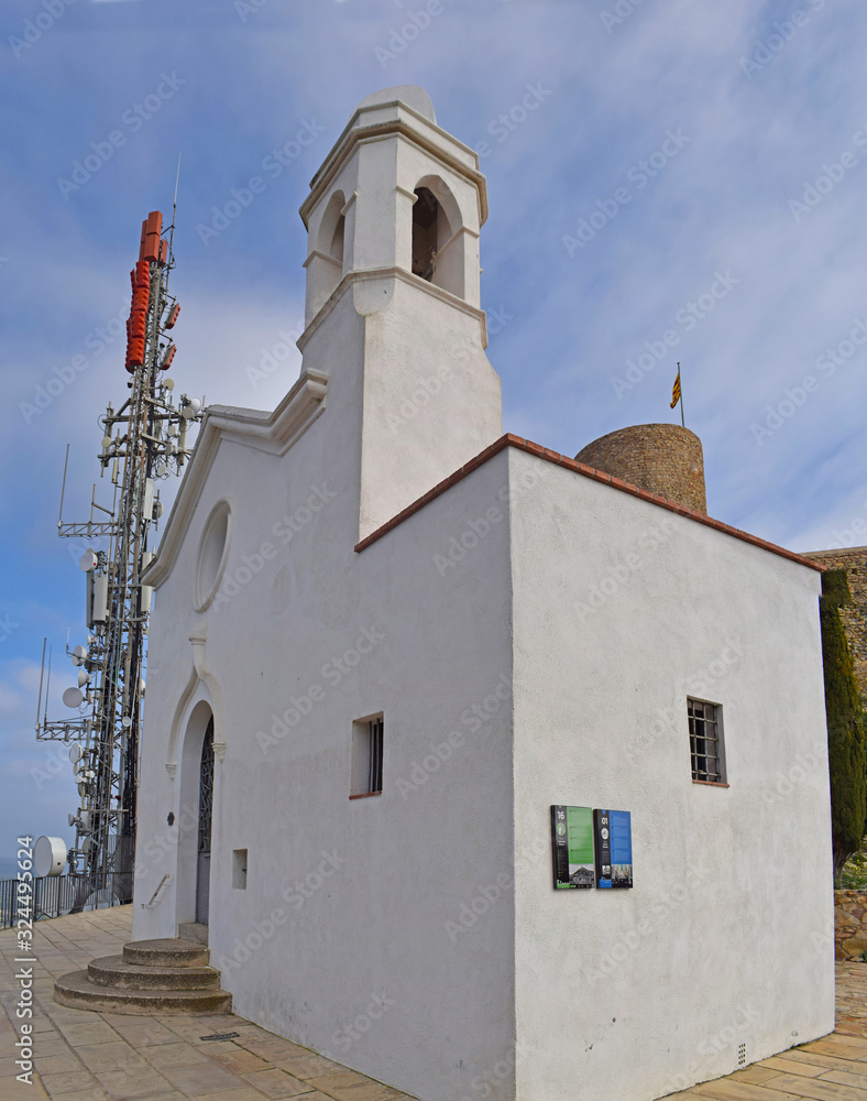 Fototapeta premium Ermita de Sant Joan de Blanes, Cataluña España