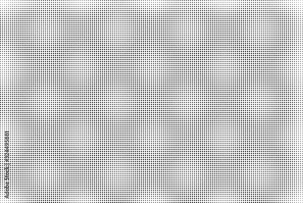 Abstract halftone wave dotted background. Template of black dots on a white background. Chaotic monochrome texture Abstract halftone wave dotted background. Template of black dots on a white background. Chaotic monochrome texture