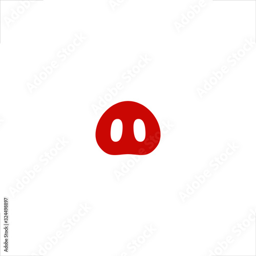 Pig logo nose