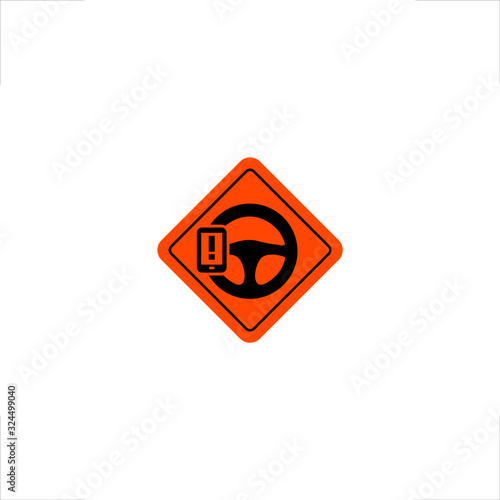 Drive logo smart phone notification