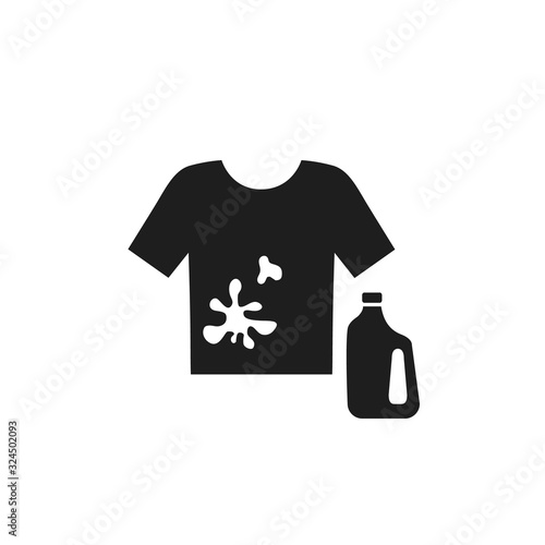 Stain remover symbol icon design from Cleaning collection. Simple element vector illustration on white