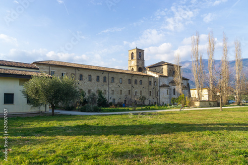 Tableau sur toile The Cistercian abbey San Domenico of Sora is a monastery in the municipality of