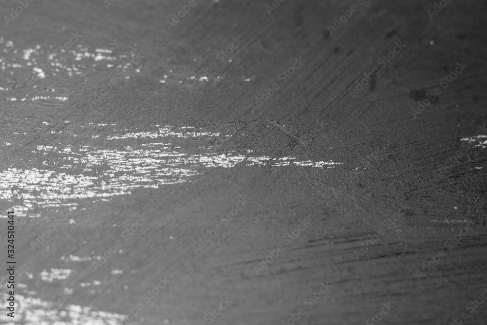 Fototapeta premium black and white background with brushwork texture 