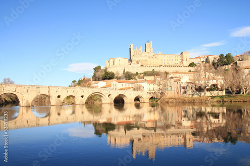 The amazing Saint-Nazaire and Saint Celse Cathedral in Beziers, Aude, France