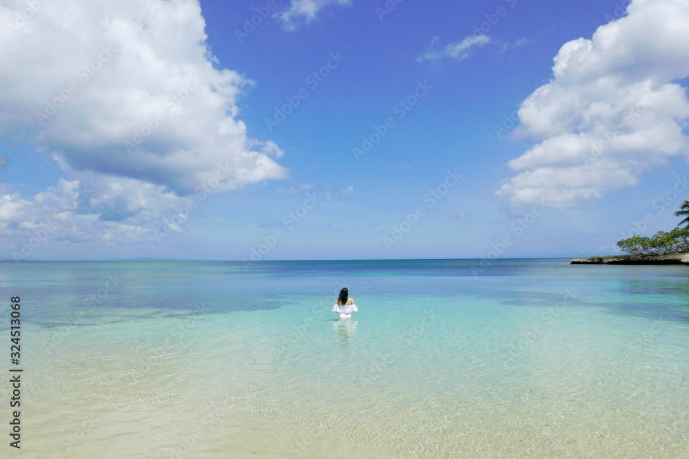 paradise, magically, the caribbean sea, beautiful sky paradise, magically, the caribbean sea, beautiful sky