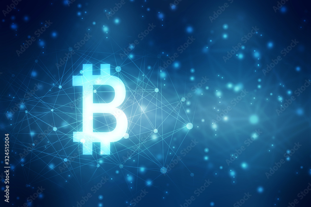 3d rendering bitcoin sign currency 3d rendering bitcoin sign currency
