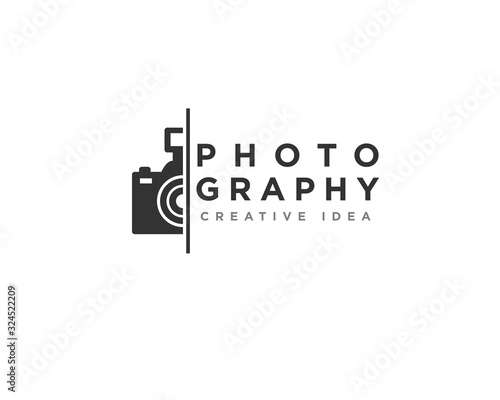 Photography Camera Logo Icon Design Vector
