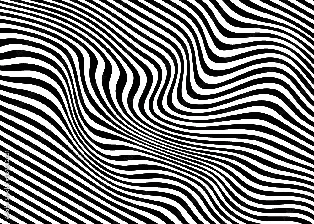 Beautiful modern background of black and white swirling lines. Vector illustration Beautiful modern background of black and white swirling lines. Vector illustration