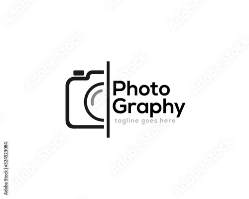 Photography Camera Logo Icon Design Vector