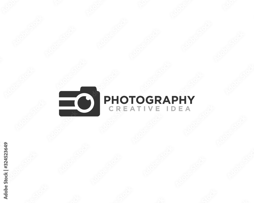 Fototapeta premium Photography Camera Logo Icon Design Vector