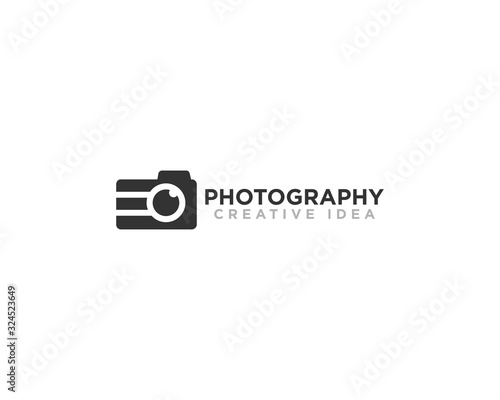 Photography Camera Logo Icon Design Vector