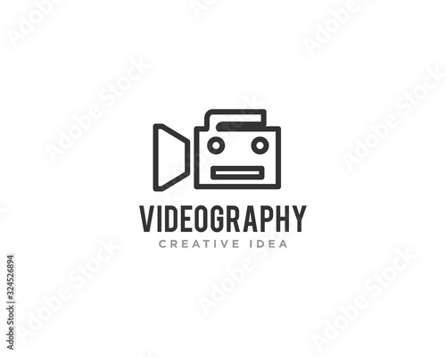 Photography and Video Logo Icon Design Vector