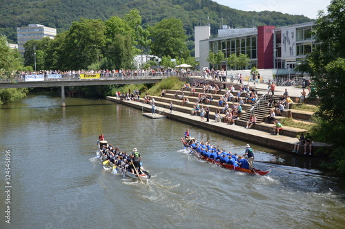 The historic race of Marburg, Germany
