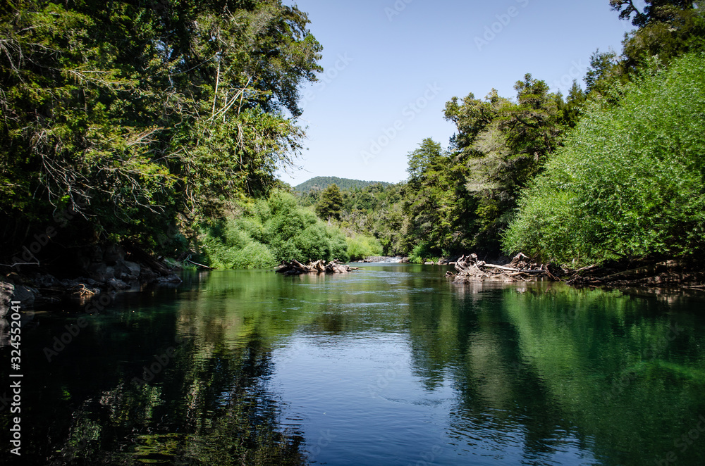 Fototapeta premium lake in park