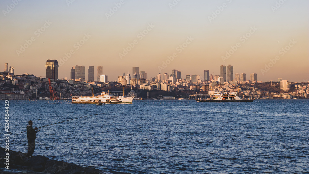 Obraz premium view of istanbul turkey