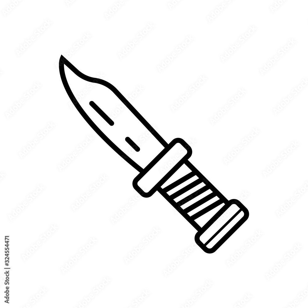 Knife icon vector photo illustration photo Knife icon vector photo illustration photo