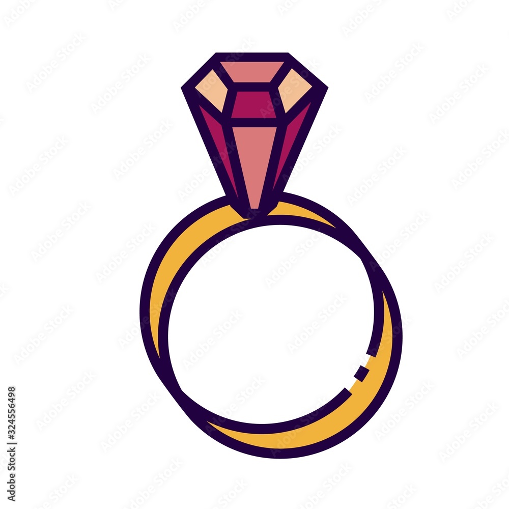 Ring icon is in flat and pixel perfect style. Jewellery symbol for web design. Ring icon is in flat and pixel perfect style. Jewellery symbol for web design.