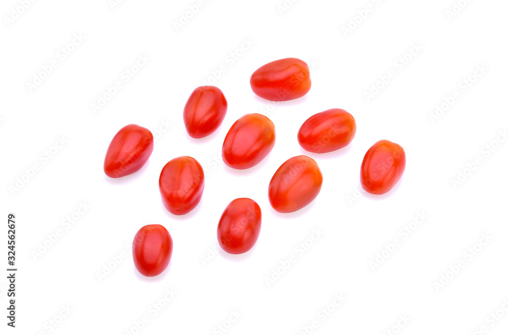 Tomatoes isolated on white background Tomatoes isolated on white background