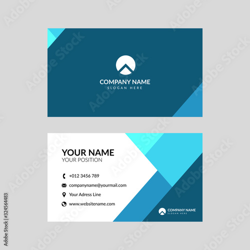modern business card design template