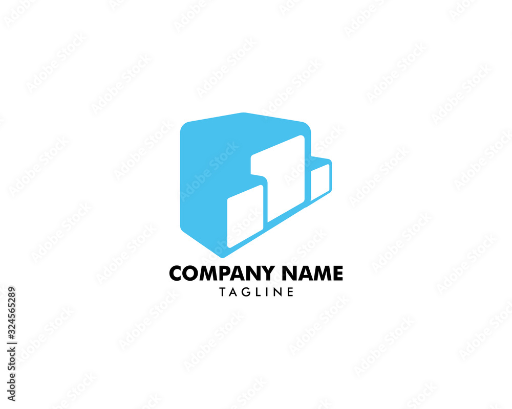 Ice Cubes Logo Design Icon Vector Illustration Ice Cubes Logo Design Icon Vector Illustration