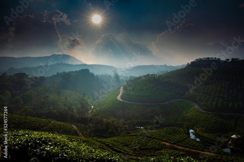 Munnar hill