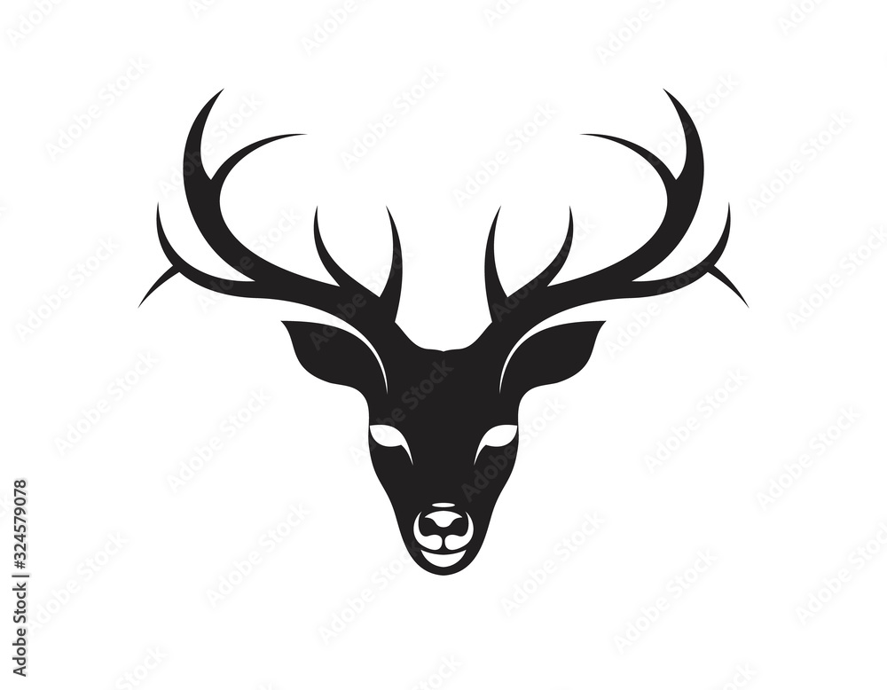 VECTOR OF DEER - COMPANY LOGO VECTOR OF DEER - COMPANY LOGO