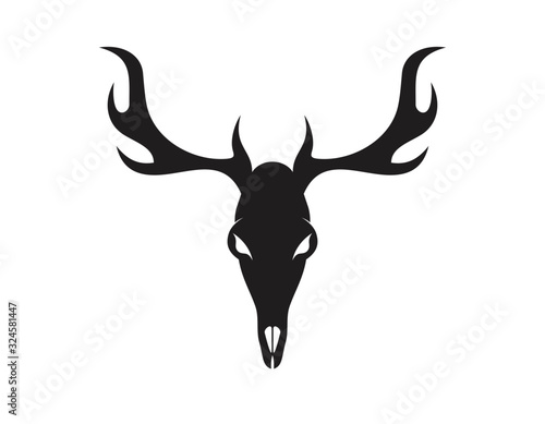 logo, sign, company, deer, symbol, emblem, vector, graphic, element, wild, design, business, logotype, decoration, animal, brand, icon, silhouette, stamp, label, illustration, wildlife, template, isol