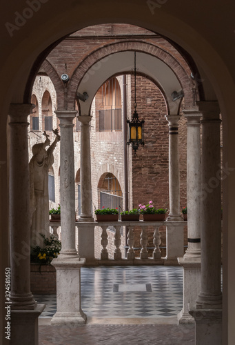 Santuario Casa di Santa Caterina, House of Saint Catherine in Siena, Italy, Tuscany photo