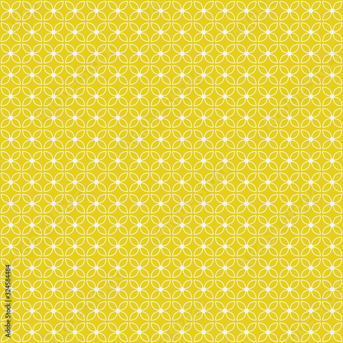 yellow white seamless geometric vector background pattern