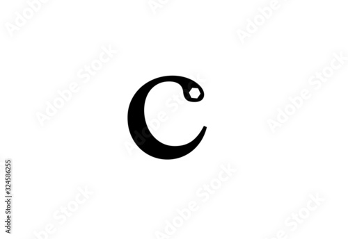  c letter logo. This is a vector. 
