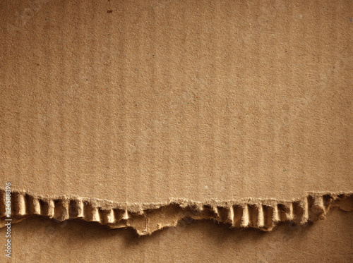 Bild auf Leinwand Corrugated cardboard