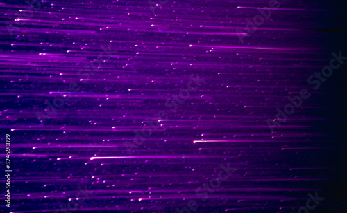 Purple light that moves horizontally.
