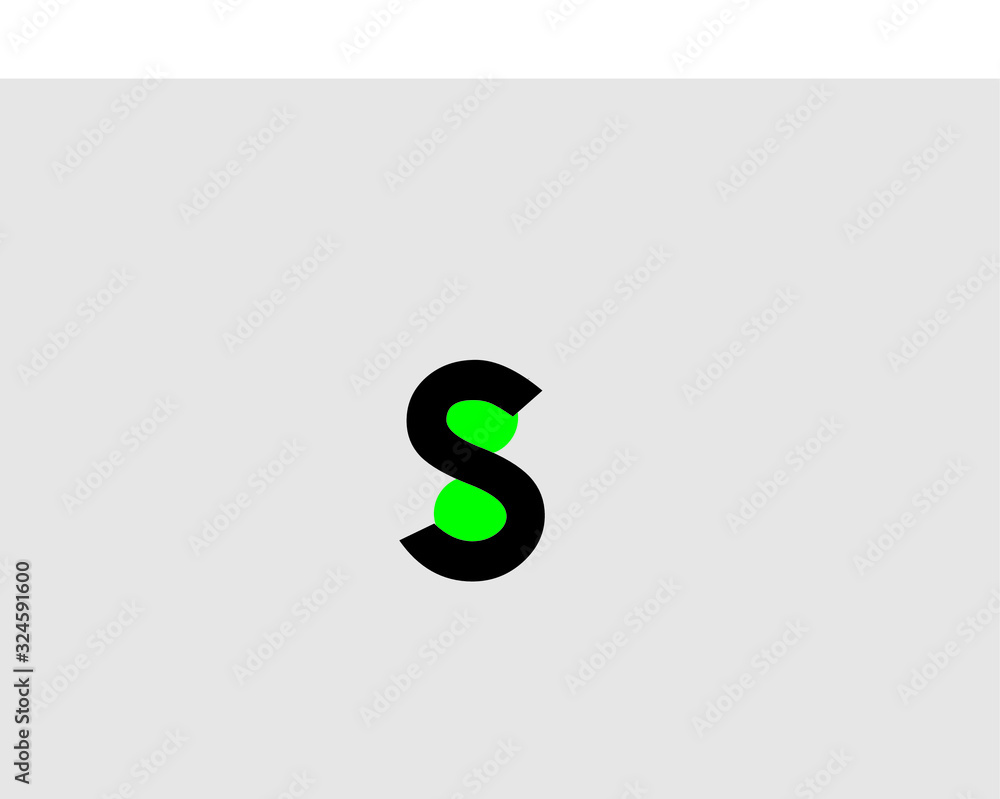 creative s letter logo. this is a vector. creative s letter logo. this is a vector.
