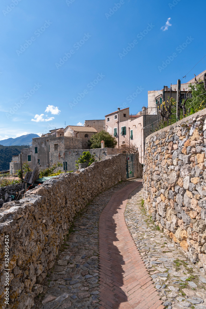 Village of Verezzi, Borgio Verezzi municipality, Province of Savona, Liguria, Italy