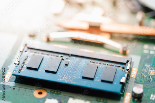 фотографія ram so-dimm ddr4 memory module, close-up view